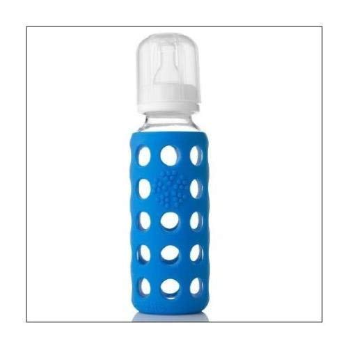 Lifefactory 9 Ounce Baby Bottle (SET OF TWO), color = Ocean Blue