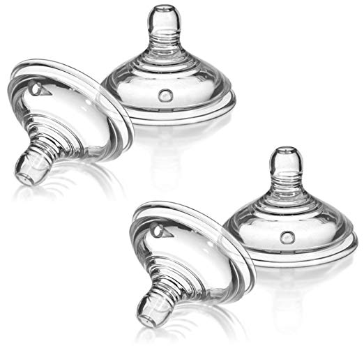 Tommee Tippee Closer to Nature Medium Flow Nipples, 4 Pack