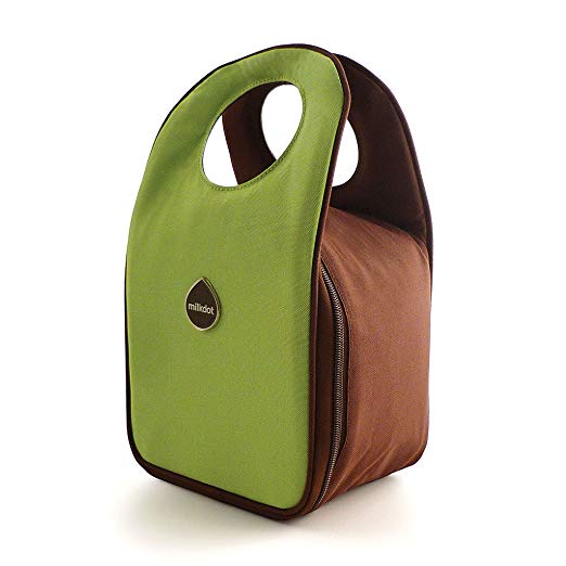 Milkdot Stoh Insulated Lunch Tote Bag, Lime