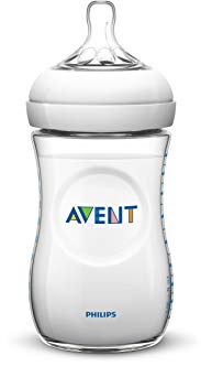 Philips Avent Natural Baby Bottles, Clear, 9 Ounce, (4 Pack)