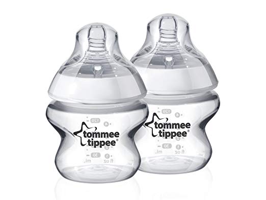 Tommee Tippee Closer to Nature Feeding Bottles 0M+ - 2 CT