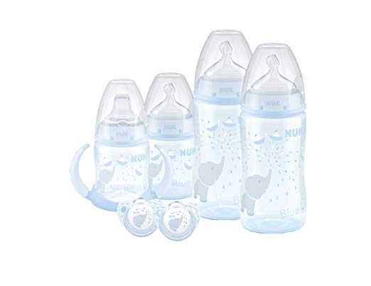 NUK Perfect Fit Bottle Gift Set, Elephant