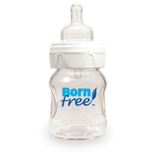 Born Free - 5 oz. Wide Neck Glass Bottle 2 Pack