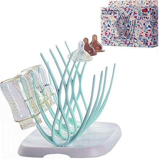 Baby Bottle Drying Rack and Dish Dryer Rack for Toddler Sippy Cups,Bottle Nipples Accessories Space Saver