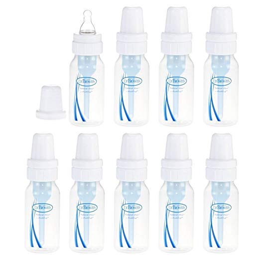 Dr. Brown's Natural Flow Standard Polypropylene Bottle (4 oz) - 9 Pack