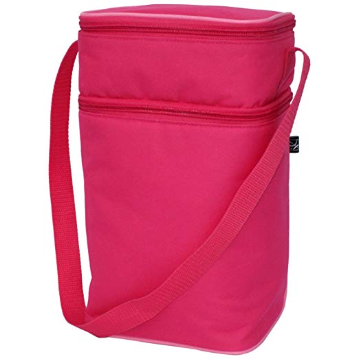 JL Childress 6 Bottle Cooler Bag, Pink