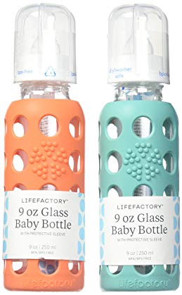 Lifefactory Kale and Papaya 9oz Bottles 2pk