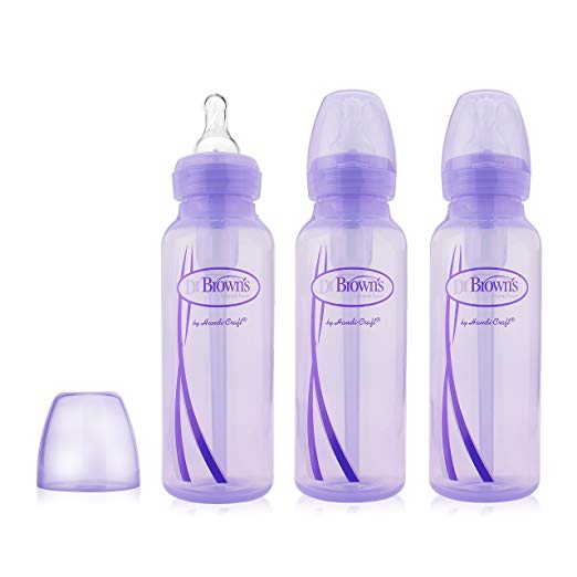 Dr. Brown's Options Baby Bottles, Purple, 8 Ounce