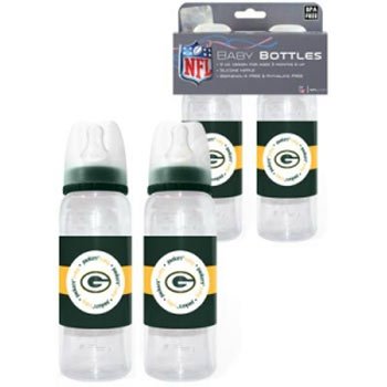 Green Bay Packers NFL Baby Bottles - 2 Pack