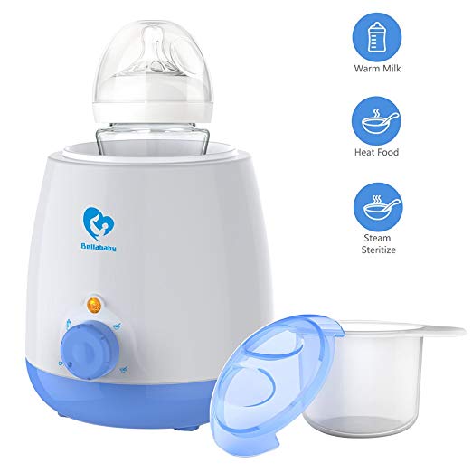 Bellababy Fast Bottle Wamer 3 Levels of Heating BPA Free Light and Compact