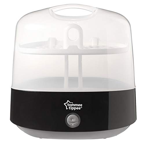 Tommee Tippee Closer to Nature Electric Steam Sterilizer, Black