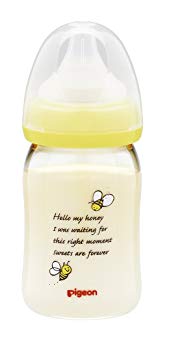 Pigeon Baby Bottles Plastic Honeybee 160ml by B. Toys